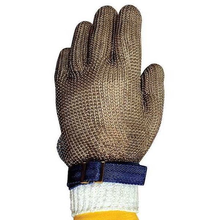 Cut-Resistant Gloves, Silver, M