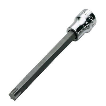1/4 in Drive Torx(R) Socket SAE T20 Tip, 5 in L