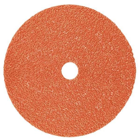 Fiber Sanding Disc,7 In,36 G,PK25