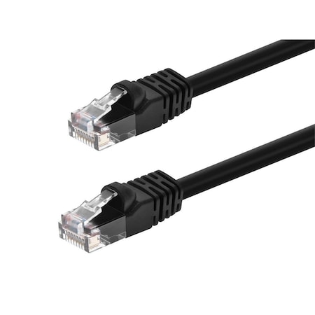 Ethernet Cable,Cat 6,Black,0.5 ft.