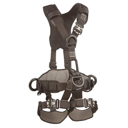 ExoFit NEX(TM) Rescue Full Body Harness, L, 420 lb., None Chest/ Quick-Connect Leg Straps
