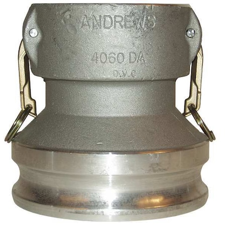 Reducing Coupler/Adapter,2 x 3 In,125psi