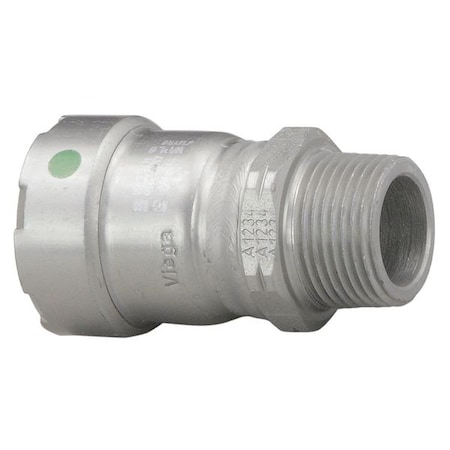 Viega MegaPress adapter, 2" x 2"