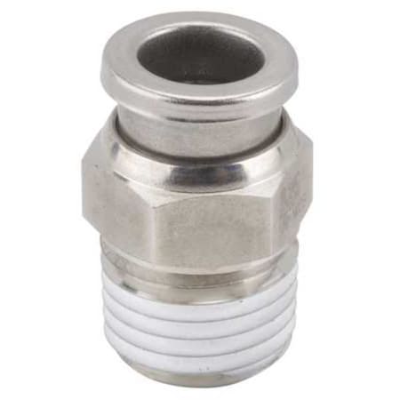 1/4" x 3/8" Tube x MNPT SS Male Adapter