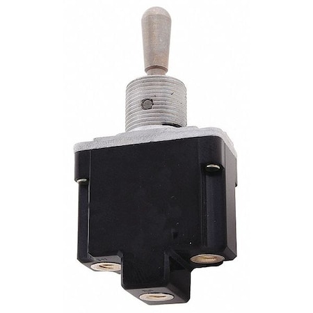 Toggle Switch, SPDT, 3 Connections, On/Off/On, 1 hp, 15A at 277V AC