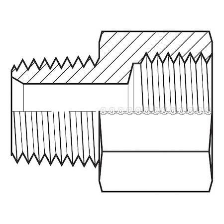 Hose Adapter,1/4",NPT,14 mm