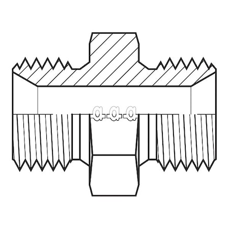 Hose Adapter,3/8",BSPP,1/4",BSPP