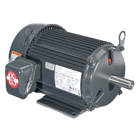 Three-Phase General Purpose Motor, 7 1/2 HP, 213T Frame, 208-230/460V AC Voltage, 3600 Nameplate RPM
