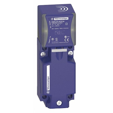 Inductive, Rectangular Proximity Sensor, PBT, Bare Wire, 2 Wires, Unshielded