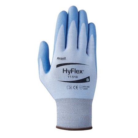 Cut-Resistant Coated Gloves, Cut Level A2 ,Dipped ,Polyurethane ,Sandy ,2XL 1 PR