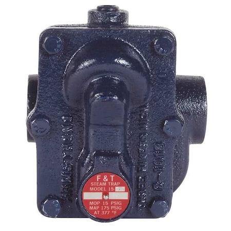 Steam Trap,15 psi,353F,5-1/2 In. L
