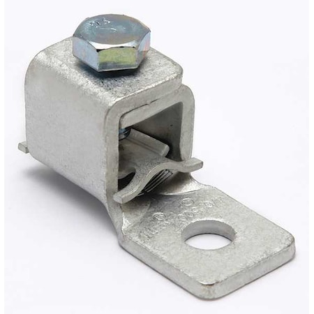 Mechanical Lug, 8 AWG Max, 1 Conductor, 1 Hole, #10 Stud, Copper