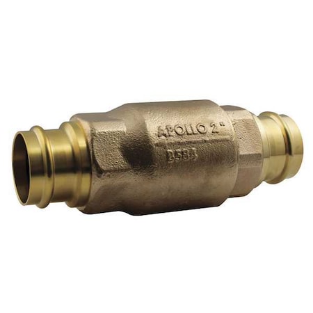 1/2" Press Lead Free Bronze Ball Cone Check Valve