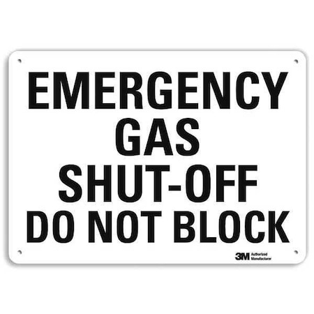 Facility Sign, 7 in H, 10 in W, Plastic, Vertical Rectangle, English, U7-1111-NP_10X7