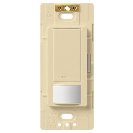 Wall Mount Sensor, Occupancy, Photocell, Vacancy, Hard Wired, Ivory, 900 sq ft, Fluorescent, Halogen, Incandescent, LED
