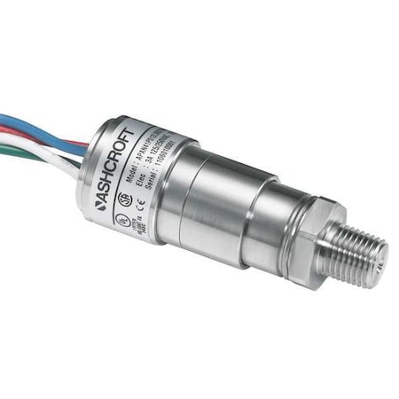 Pressure Switch, Standard, SPDT, 1/4" MNPT, 500 to 5000 psi Range, 316 Stainless Steel