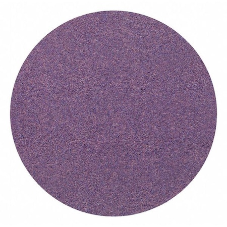 Hook-and-Loop Sanding Disc, 5 in Dia, Non-Vacuum, Ceramic, 220 Grit, Coated Type, 775L