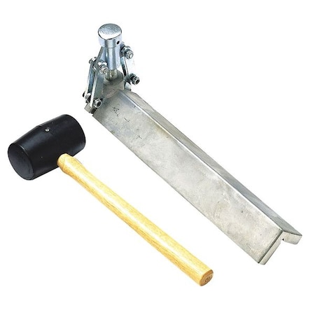 Cornerbead Clincher w/Mallet,13-1/2 x 3