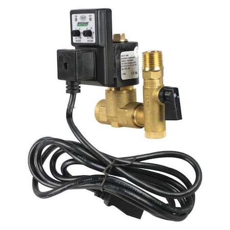 Auto Drain Valve,115V,1/4 In.,0.75 gpm