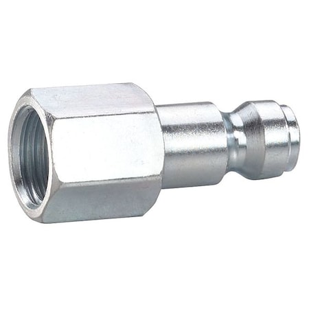 Coupler Plug,(F)NPT,3/8,Steel