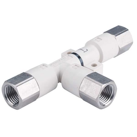 Vacuum Ejector,Inline,Body,1/4 In NPT