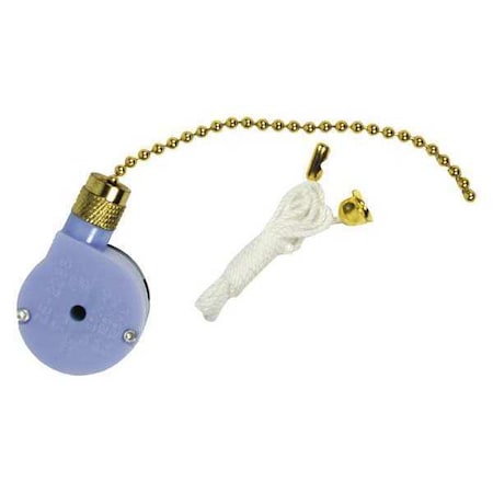 Pull Switch, 2-Speed, SPDT, 6A, 125VAC