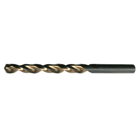 13.00mm HSS 135 Degree Heavy-Duty Parabolic Jobber Length Drill Cle-Line 1872 Black & Gold RHS/RHC