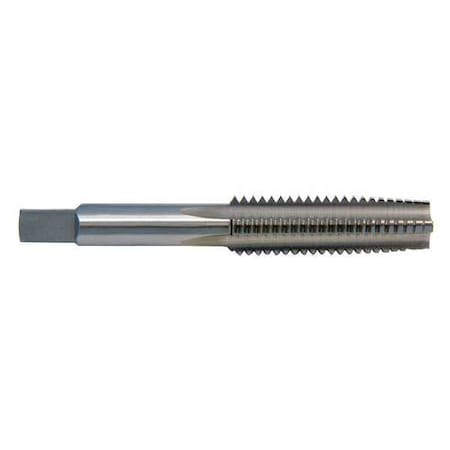 Straight Flute (Hand) Straight Flute Hand Tap, M12-1.75, Taper, Metric Coarse, High Speed Steel, 4