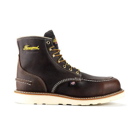 Men's 6 in Steel Toe 6-Inch Work Boot, Brown, 10, D, 804-3600