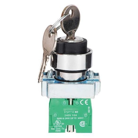 Non-Illum Selectr Swtch,Cntr Key Removal