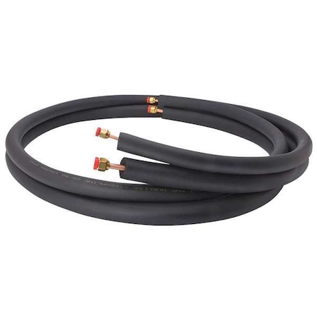 Refrigerant Line Set,1/4x1/2,35Ft