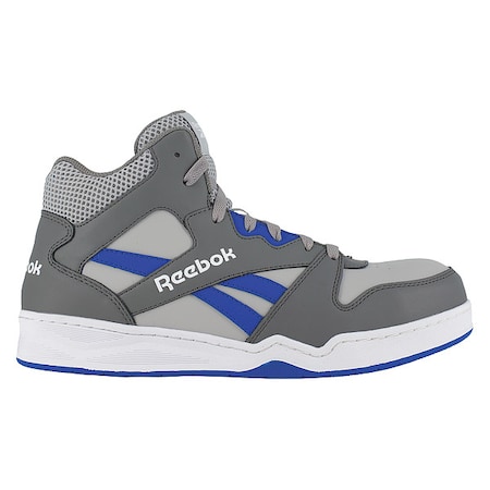 Men's Athletic High-Top Shoe, 11 1/2, Composite Toe, Gray, RB4135