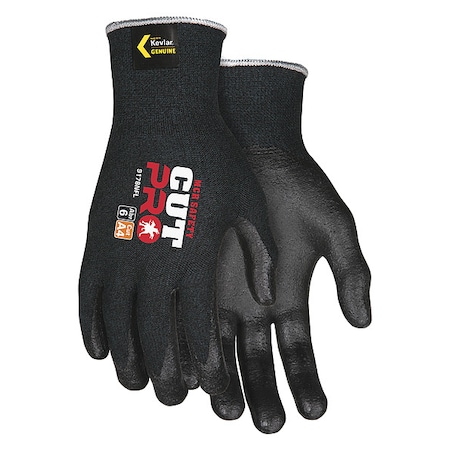 Cut-Resistant Coated Gloves, Cut Level A4 ,Dipped ,Foam Nitrile ,Smooth ,S 1 PR