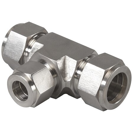 Tee, SS, Comp 1/2", Comp 1/2", Comp 1/2"