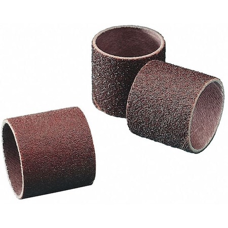 Cloth Band,3 in. Diameter,Grit 80