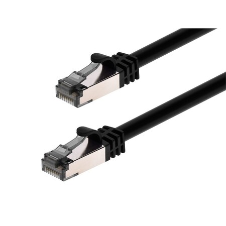 Voice and Data Patch Cord,Black,50 ft L