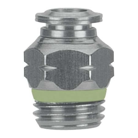 Push-Fit Adapter Fitting, Push-to-Connect x Universal, 5/16 in Tube OD, 1/8 in Pipe Size