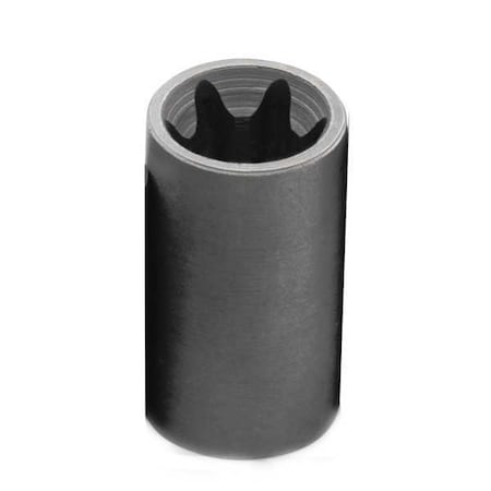 1/2 in Drive, E18 Female Torx(R) SAE Socket, 6 Points