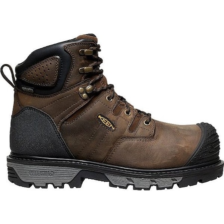 Men's Carbon Fiber Toe 6-Inch Work Boot, Brown, 10, D, 1027689