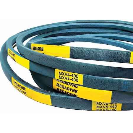 MXV3-360 Lawn & Garden V-Belt, 36 in Outside Length, 3/8 in Top Width, 0.22 in Thickness