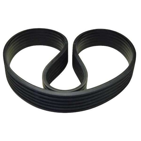 6/B158 Banded V-Belt, 161-3/4" Outside Length, 4" Top Width, 1/2" Thickness, 6 Ribs