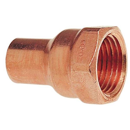 1" NOM FTG x 1" FNPT Copper Adapter