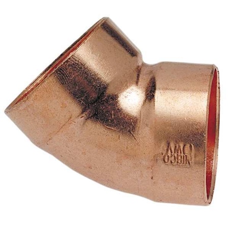 3" NOM C Copper 45 Degree DWV Elbow