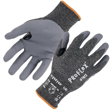 Nitrile Coated Cut-Resistant Gloves, Cut Level A7 ,Nitrile ,Sandy Nitrile ,XL 1 PR