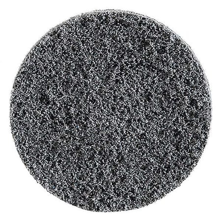 Hook-and-Loop Surface Conditioning Disc, 2" Dia, No Hole, Aluminum Oxide, 40 Grit