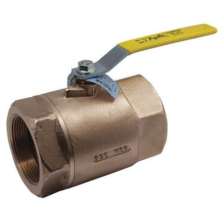 1-1/2" FNPT Bronze Ball Valve Inline