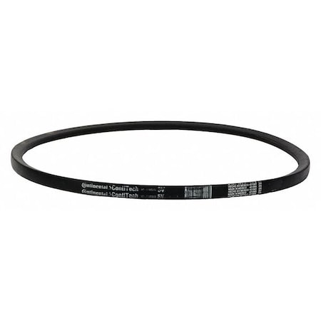 5V1250 Wedge V-Belt, 125 in Outside Length, 5/8 in Top Width, 17/32" Thickness, 1 Ribs