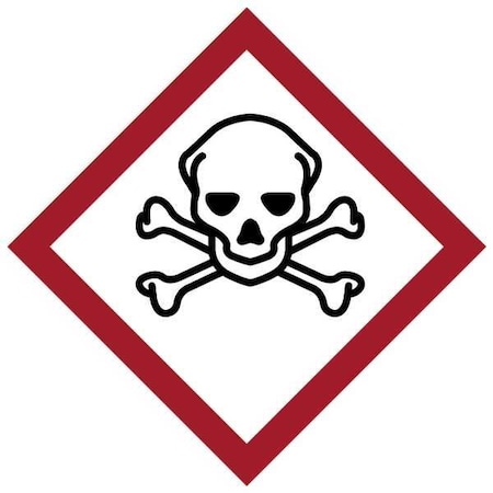 Label,GHS Severe Toxic,Vinyl,4/Sheet