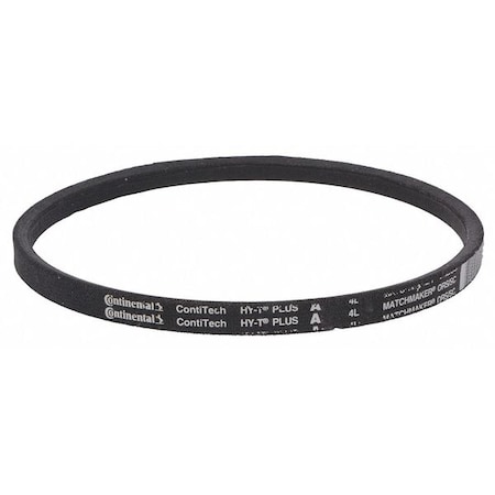 A73 Classical V-Belt, 75 in Outside Length, 1/2 in Top Width, 5/16" Thickness, 1 Ribs