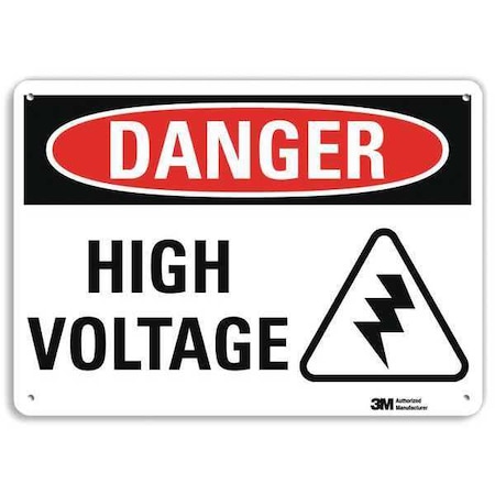 Danger Sign,14" W,10" H,0.040" Thickness, U1-1065-NA_14x10
